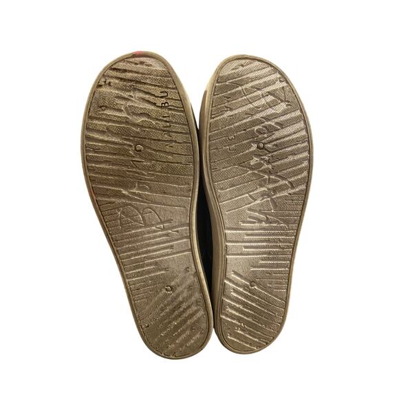 Blowfish Womans No Lace Sneakers 10 Gray Canvas Summer Slip On Shoes - Picture 7 of 11